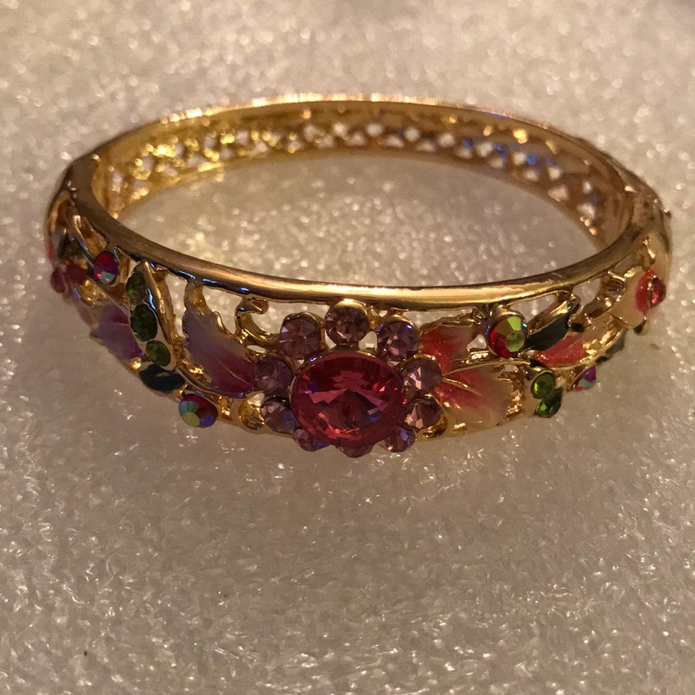 Enamel Asian bracelet